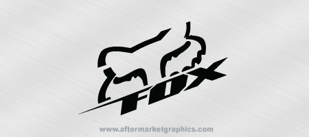 Fox Racing Decals 02 - Pair (2 pieces)